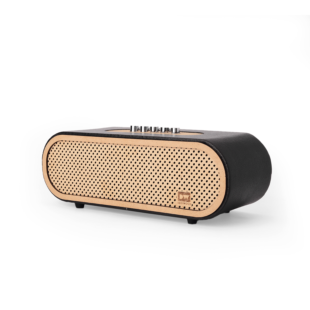 Curved Wooden Bluetooth Speaker