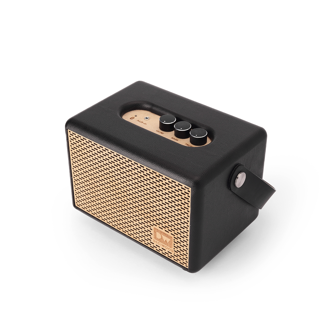 Unplugged Wooden Bluetooth Speaker